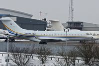 N121RS @ EGGW - Bombardier BD-700-1A10, c/n: 9203 at Luton - by Terry Fletcher