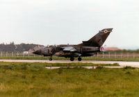 ZA599 @ EGQS - Tornado GR.1 of 12 Squadron taking off from Runway 05 at RAF Lossiemouth in the Summer of 1997. - by Peter Nicholson