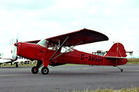 G-AHHH @ EGTC - Auster J/1 Autocrat [2011] Cranfield~G 03/07/1982. Image taken from a slide.