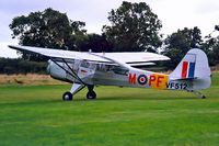 G-ARRX @ EGHP - Auster 6A Tugmaster [2281] Popham~G 16/09/2001