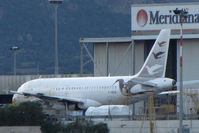F-OOUA @ LIEO - Stored at the Meridiana maintenance center - by BTT