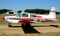 OO-DPG @ EGBP - Grumman American AA-5 Traveler [AA5-0647] Kemble~G 13/07/2003 - by Ray Barber