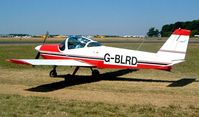 G-BLRD @ EGBP - Bolkow Bo.209B-150FV Monsun [101] Kemble~G 13/07/2003