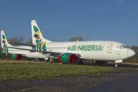 N281CS @ EGHL - 1999 Boeing 737-33V, c/n: 29340 in Air Nigeria Colours at Lasham - by Terry Fletcher