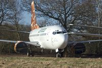 N615SC @ EGHL - Zambezi Airlines - Boeing 737-5YO, c/n: 2610o - at Lasham - by Terry Fletcher
