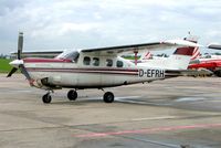 D-EFRH @ EDDB - Cessna P.210N Pressurized Centurion Silver Eagle Conv [P210-00621] Berlin-Schonefeld~D 19/05/2006 - by Ray Barber