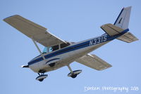 N331S @ KVNC - Cessna Skyhawk (N331S) flies over Brohard Beach on approach to Runway 5 at Venice Municipal Airport - by Donten Photography