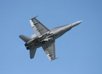163483 - F-18C demo over 2011 Cocoa Beach Airshow - by Florida Metal