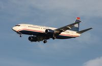 N406US @ TPA - US Airways 737-400 - by Florida Metal