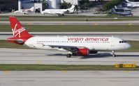 N631VA @ KFLL - Airbus A320