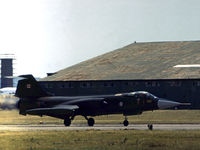 104842 - CF-104 Starfighter of 421 Squadron Canadian Armed Forces taxying at the 1973 Intnl Air Tattoo at RAF Greenham Common. - by Peter Nicholson
