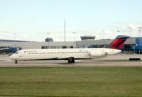 N786NC @ DTW - Delta DC-9-51 from Delta 757 on take off roll - by Florida Metal