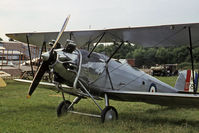 G-AFTA @ EGTH - Hawker Tomtit at Old Warden in 1969. - by Harry Longden