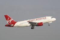 N523VA @ KFLL - Airbus A319