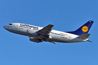 D-ABIW @ EDDL - Lufthansa Boeing B737-530 take off in EDDL/DUS - by Janos Palvoelgyi