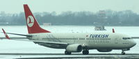 TC-JHB @ EDDL - Turkish Airlines, seen here on taxiway M at Düsseldorf Int´l (EDDL) - by A. Gendorf