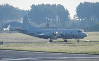 158573 @ EGQL - VP-10 P-3C Orion taxiing to its dispersal area after completing a joint warrior mission,first pic in the database - by Mike stanners