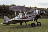 G-AMRK @ EGTH - Gloster Gladiator 1 at Old Warden in 1969. - by Harry Longden