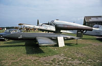 G-BSMF @ EGTH - Avro 652A Anson C1 (behind Fiesler Fi103 V1) at Old Warden in 1969. Originally TX183, now in the Al Mahatah Museum, UAE marked as G-AKVW. - by Harry Longden