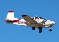 N100BH @ DTN - Landing at Downtown Shreveport.