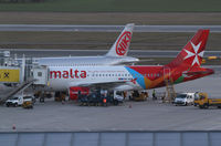 9H-AEM @ LOWW - Air Malta Airbus A319 - by Thomas Ranner