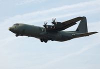 ZH865 @ EGFH - RAF Brize Norton Transport Wing Hercules C.4 coded 865 on practice approach/overshoot Runway 22. - by Roger Winser