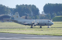 163293 @ EGQL - VP-26 P-3C Orion taxiing to its dispersal after a joint warrior mission - by Mike stanners