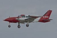 G-SOUL @ EGNX - 1975 Cessna 310R, c/n: 310R-0140
at East Midlands - by Terry Fletcher