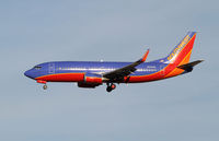 N636WN @ KRNO - landing at Reno airport
