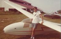 N170DR - Photo taken at Chilhowee Gliderport, Benton, TN, 1976. This was my first flight in a single-seat sailplane, and I subsequently logged many hours in this wonderful little ship. - by Doug Adcox