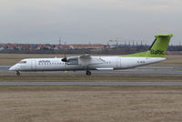YL-BAX @ LOWW - Air Baltic DHC-8 - by Thomas Ranner