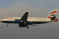 G-EUUK @ EGLL - Coming in to land. - by Howard J Curtis