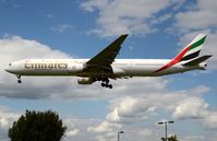 A6-EMQ @ EGLL - Emirates B773 landing in LHR - by FerryPNL