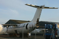 N9086L @ EGHH - Being parted out. - by Howard J Curtis