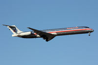 N499AA @ DFW - American Airlines landing at DFW Airport - by Zane Adams