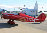 G-APIE @ EGDY - Privately owned - by Howard J Curtis