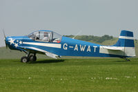 G-AWAT @ EGHA - Privately owned. A resident here. - by Howard J Curtis