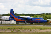 G-CEXE @ EGHH - In MNG Kargo colours with TC-MBA on the tail. - by Howard J Curtis