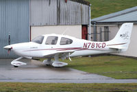 N781CD @ EGBJ - at Gloucestershire Airport - by Chris Hall
