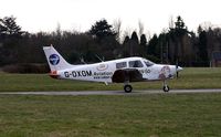 G-OXOM @ EGLD - Ex: N92011 > G-BRSG > G-OXOM - Originally owned to, BLS Aviation Ltd November 1989 as G-BRSG and currently with, Plane Talking Ltd since December 2003 as G-OXOM. - by Clive Glaister