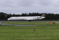 D-ACND @ EGPH -  Lufthansa 7JV Landing on runway 24 from DUS - by Mike stanners