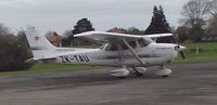 ZK-TAU @ NZAR - Cropped picture on apron - by magnaman