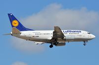D-ABIM @ EDDF - B735 of Lufthansa landing in FRA - by FerryPNL