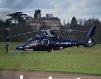G-HBJT @ EGTF - Eurocopter EC155-B1 at Fairoaks - by moxy
