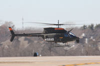 N158AB @ GKY - Bell Helicopter flight test at Arlington Municipal Airport - by Zane Adams