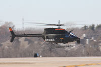 N158AB @ GKY - Bell Helicopter flight test at Arlington Municipal Airport