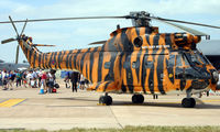 XW231 @ EGVA - NATO Tiger Meet 2005 markings. - by Howard J Curtis