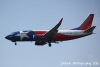 N352SW @ KMCO - Southwest Flight 175 Lonestar One (N352SW) arrives at Orlando International Airport following a flight from William P Hobby Airport - by Donten Photography