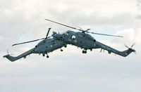 XZ732 @ EGDY - Displaying with Lynx XZ730. At the Air Day. - by Howard J Curtis