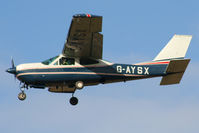 G-AYSX @ EGGP - Privately owned - by Chris Hall